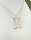Moissanite Necklace for Women 6.5mm 1.80ct – GRA Certified, Gold-Plated 925 Sterling Silver Fine Jewelry