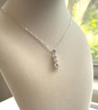 Moissanite Necklace for Women 6.5mm 1.80ct – GRA Certified, Gold-Plated 925 Sterling Silver Fine Jewelry