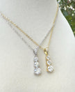 Moissanite Necklace for Women 6.5mm 1.80ct – GRA Certified, Gold-Plated 925 Sterling Silver Fine Jewelry